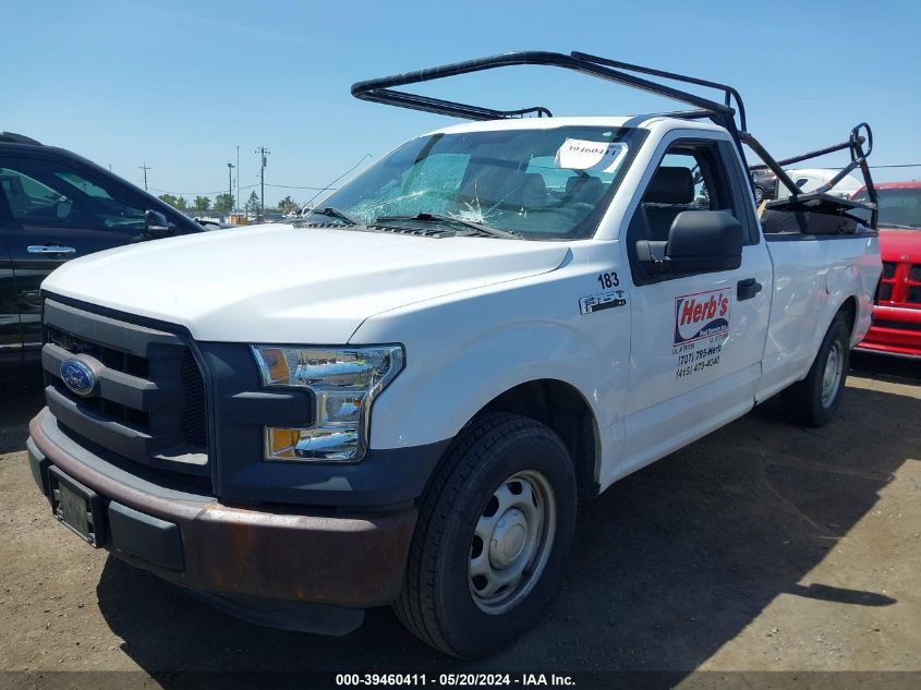 2016 Ford F-150 Xl VIN: 1FTMF1C81GKE04303 Lot: 39460411