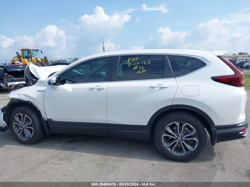 VIN 5J6RT6H86NL047352 2022 HONDA CR-V HYBRID EX-L