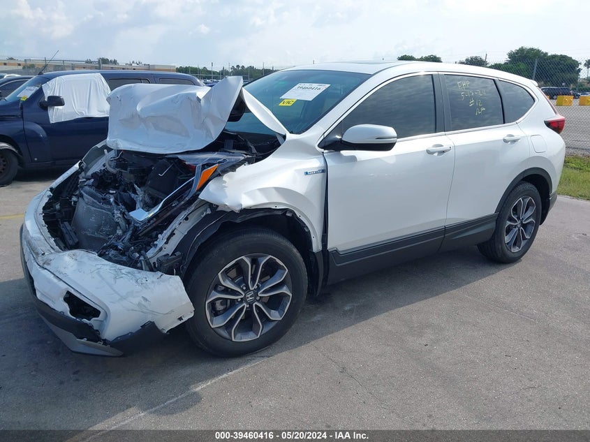 VIN 5J6RT6H86NL047352 2022 HONDA CR-V HYBRID EX-L