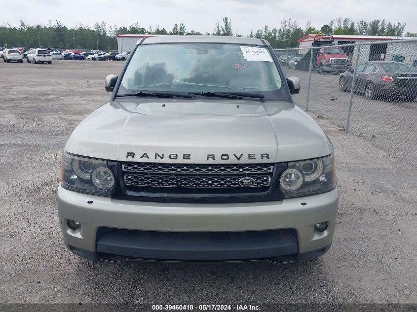 2013 Land Rover Range Rover Sport Hse VIN: SALSK2D42DA762511 Lot: 39460418