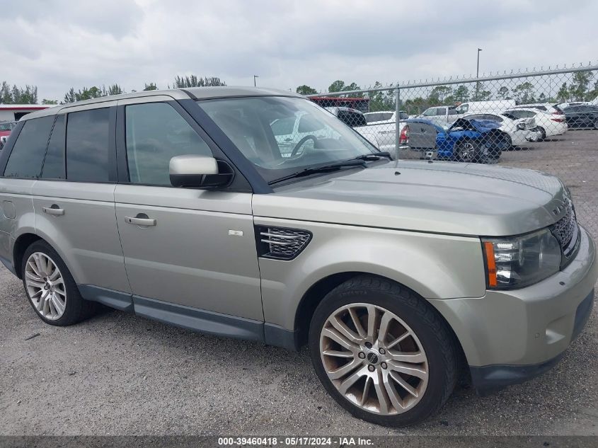 2013 Land Rover Range Rover Sport Hse VIN: SALSK2D42DA762511 Lot: 39460418