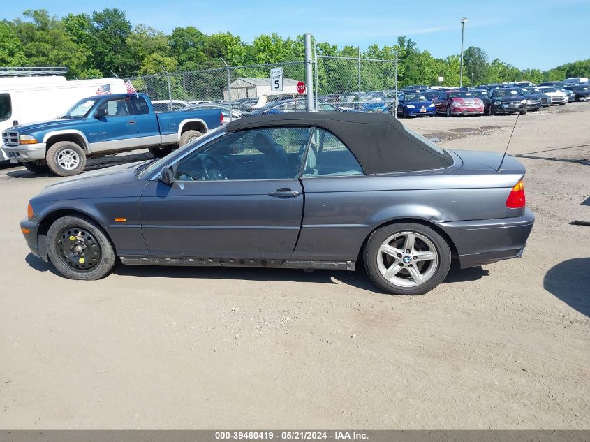 2003 BMW 325Ci VIN: WBABS33413PG92932 Lot: 39460419