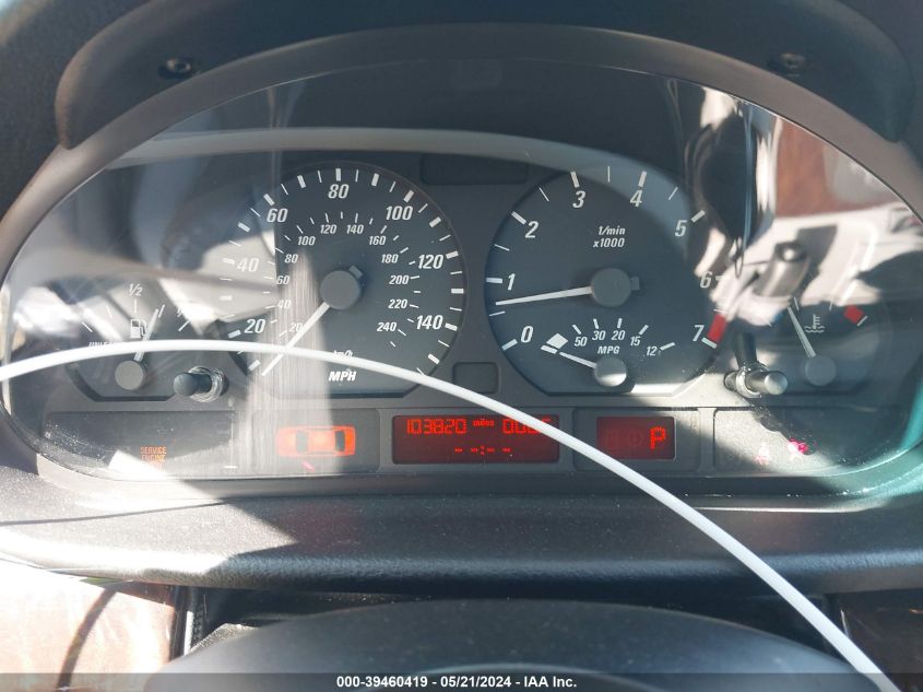 2003 BMW 325Ci VIN: WBABS33413PG92932 Lot: 39460419