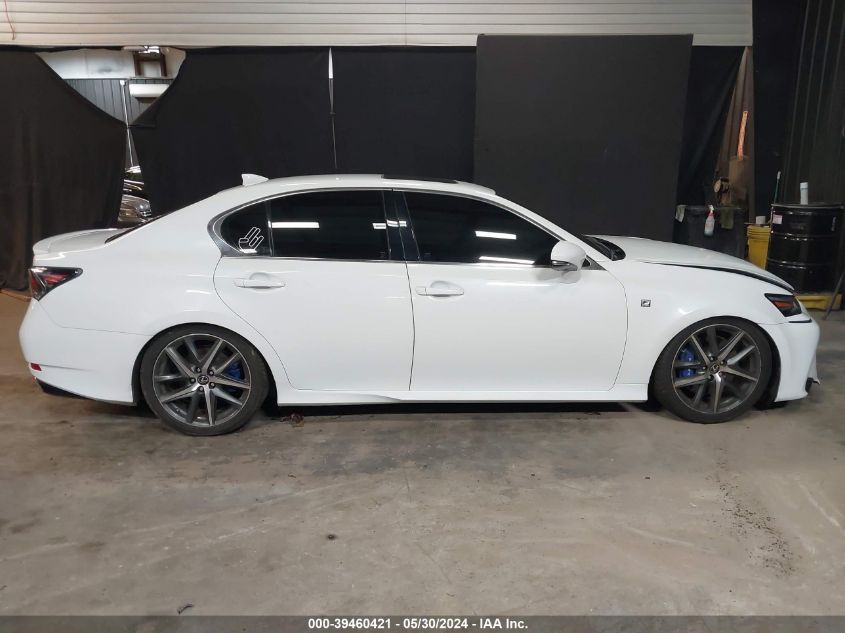 2018 Lexus Gs 350 F Sport VIN: JTHBZ1BL1JA015385 Lot: 39460421