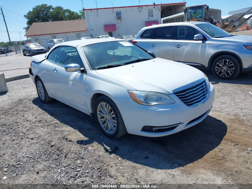 2012 Chrysler 200 Limited VIN: 1C3BCBFG5CN234159 Lot: 39460445