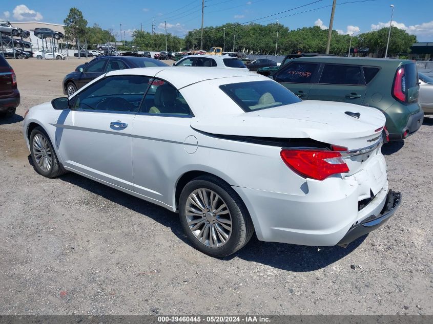 2012 Chrysler 200 Limited VIN: 1C3BCBFG5CN234159 Lot: 39460445