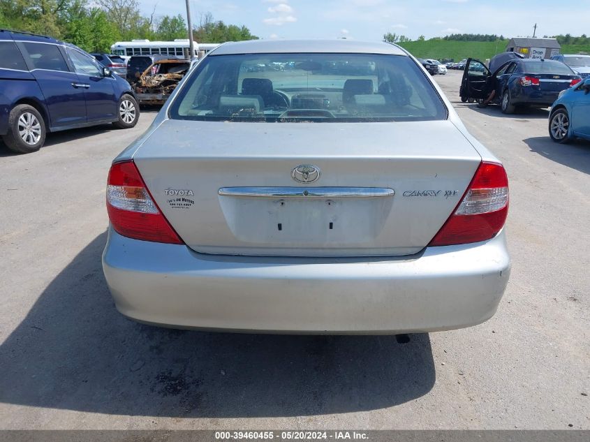 2003 Toyota Camry Xle VIN: 4T1BE30K73U224310 Lot: 39460455