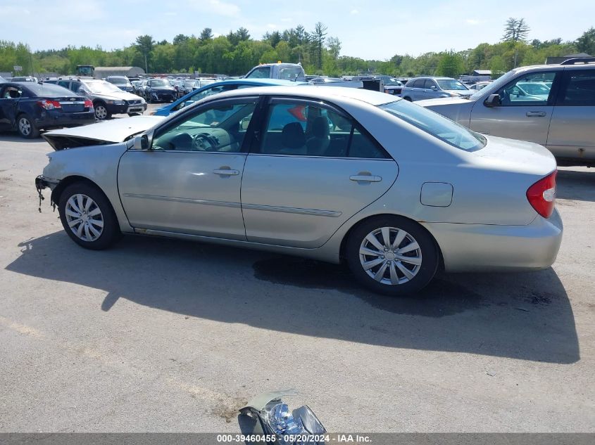 2003 Toyota Camry Xle VIN: 4T1BE30K73U224310 Lot: 39460455