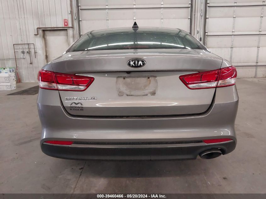 2016 Kia Optima Lx VIN: 5XXGT4L33GG115977 Lot: 39460466