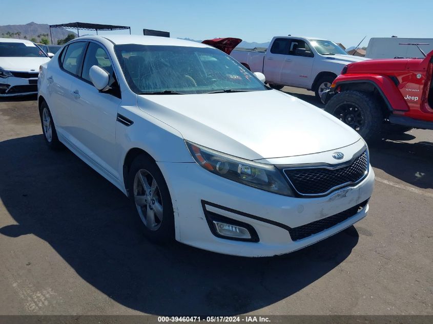 2014 Kia Optima Lx VIN: KNAGM4A79E5469567 Lot: 39460471