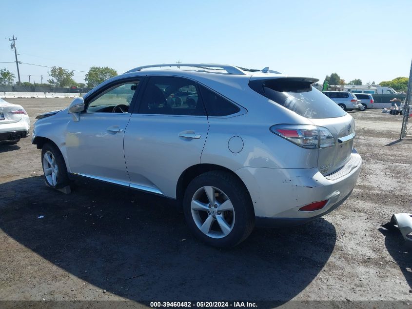 2010 Lexus Rx 350 VIN: JTJBK1BA4A2404419 Lot: 39460482