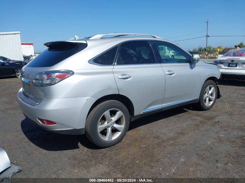 2010 Lexus Rx 350 VIN: JTJBK1BA4A2404419 Lot: 39460482