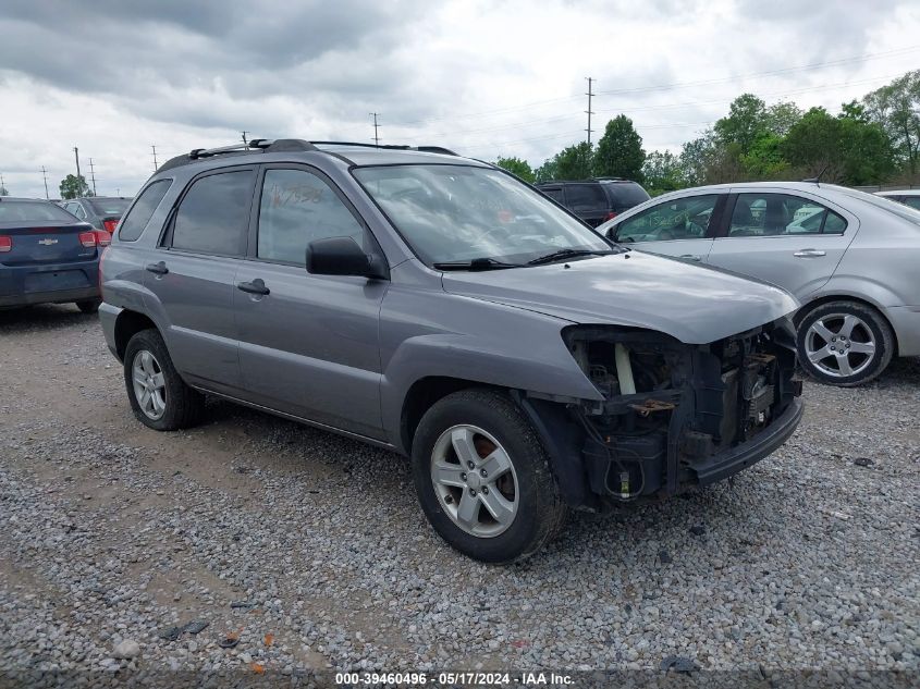 2009 Kia Sportage Lx V6 VIN: KNDJE723197611634 Lot: 39460496