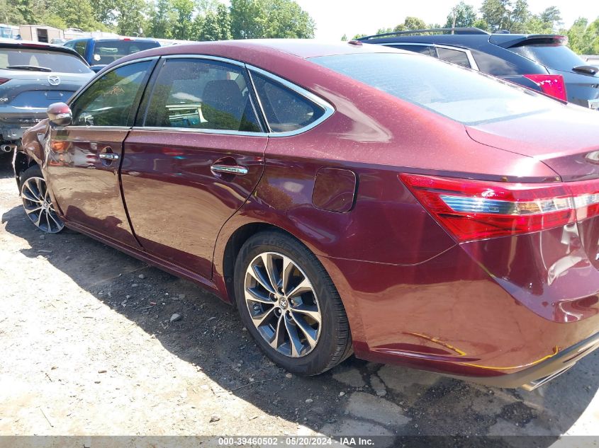 2016 Toyota Avalon Xle VIN: 4T1BK1EB4GU224499 Lot: 39460502