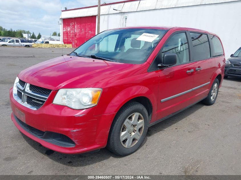 2012 Dodge Grand Caravan Se/Avp VIN: 2C4RDGBG0CR183019 Lot: 39460507