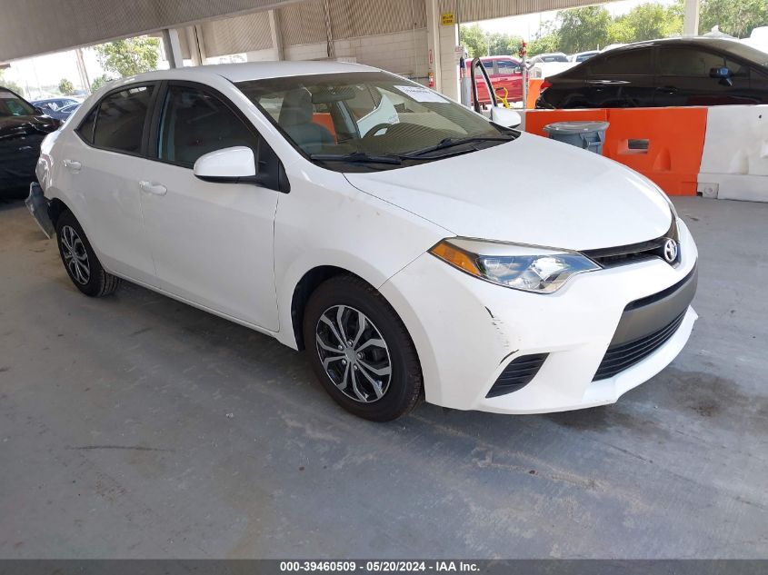 2015 Toyota Corolla L VIN: 2T1BURHE3FC274292 Lot: 39460509