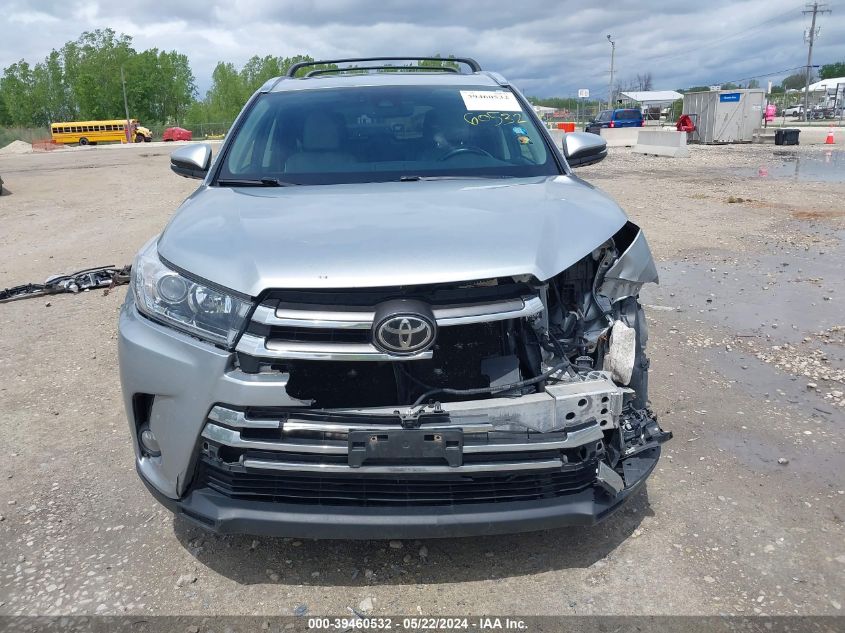 2017 Toyota Highlander Limited Platinum VIN: 5TDDZRFH0HS466187 Lot: 39460532