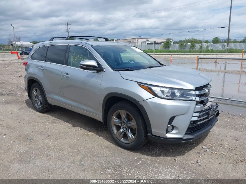 2017 TOYOTA HIGHLANDER LIMITED PLATINUM - 5TDDZRFH0HS466187