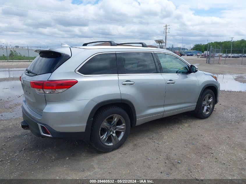 2017 Toyota Highlander Limited Platinum VIN: 5TDDZRFH0HS466187 Lot: 39460532