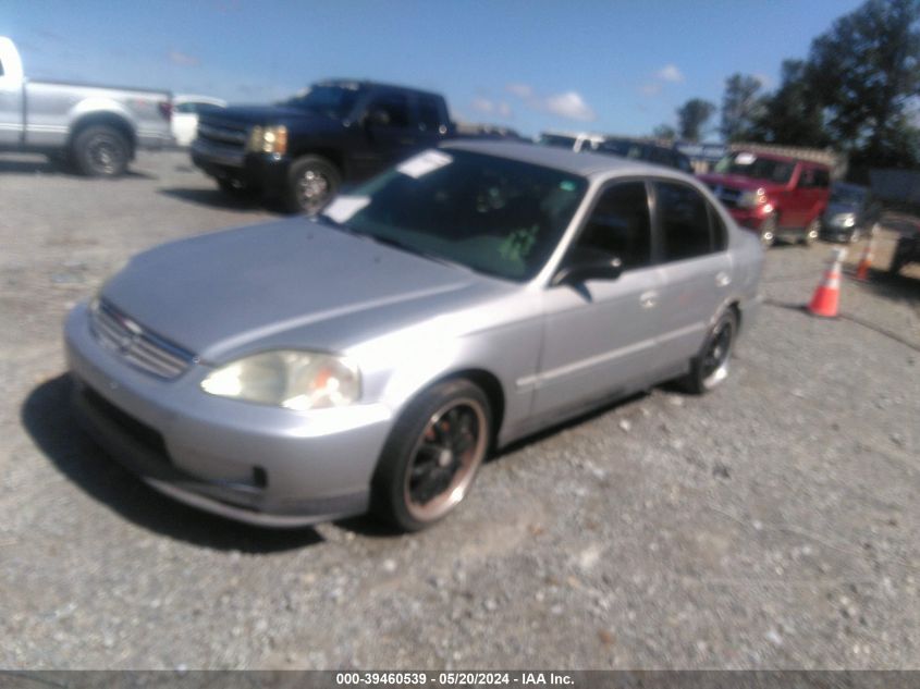 1999 Honda Civic Value Package VIN: 2HGEJ6618XH530309 Lot: 39460539