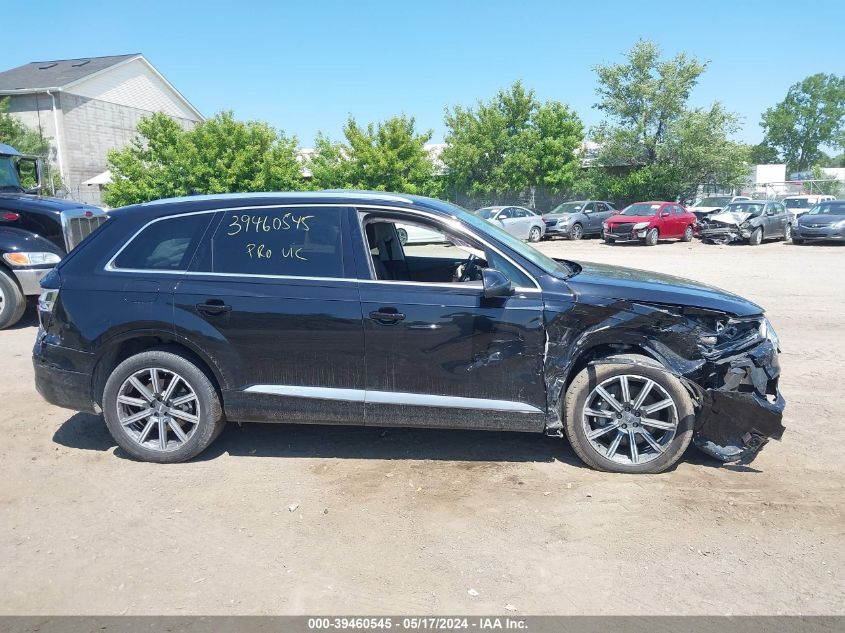 2018 Audi Q7 3.0T Premium VIN: WA1VAAF71JD008559 Lot: 39460545