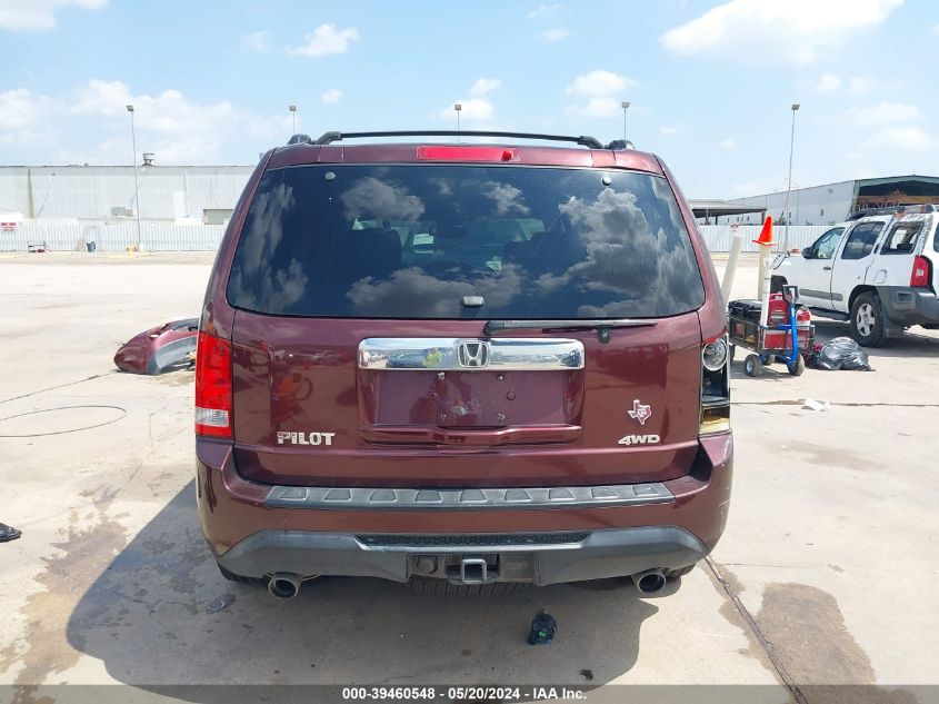 2013 Honda Pilot Ex-L VIN: 5FNYF4H67DB019184 Lot: 39460548