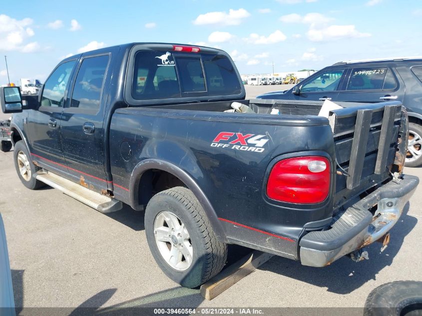 2002 Ford F-150 Lariat/Xlt VIN: 1FTRW08L62KC67560 Lot: 39460564