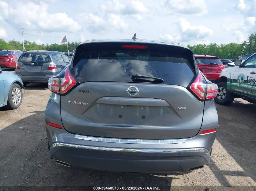 2017 Nissan Murano S VIN: 5N1AZ2MH6HN193173 Lot: 39460573