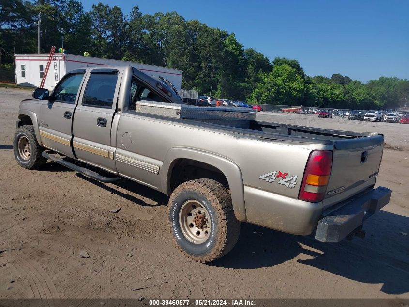 2002 Chevrolet Silverado 2500Hd Lt VIN: 1GCHK23152F141305 Lot: 39460577