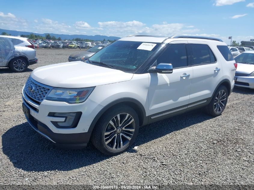 2016 Ford Explorer Platinum VIN: 1FM5K8HT4GGC59441 Lot: 39460578