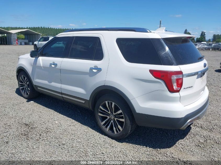 2016 Ford Explorer Platinum VIN: 1FM5K8HT4GGC59441 Lot: 39460578