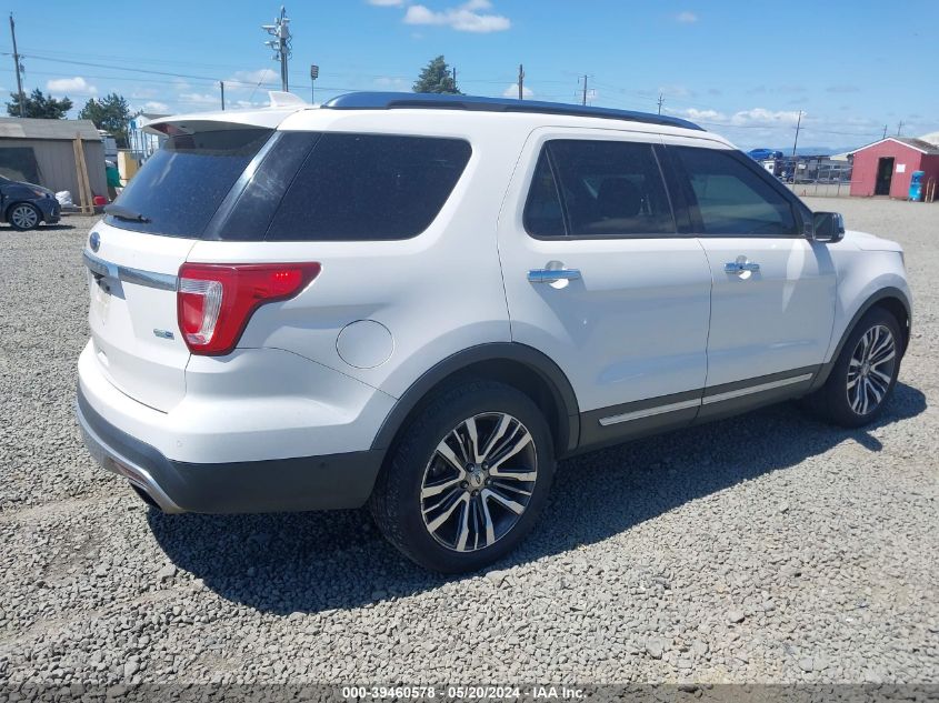 2016 Ford Explorer Platinum VIN: 1FM5K8HT4GGC59441 Lot: 39460578