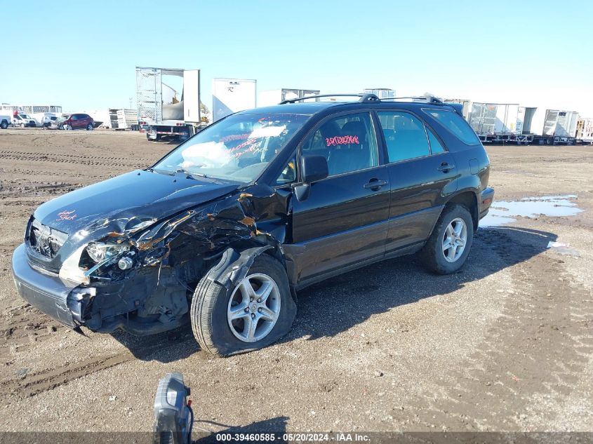 2001 Lexus Rx 300 Base (A4) VIN: JTJHF10U610227816 Lot: 39460585