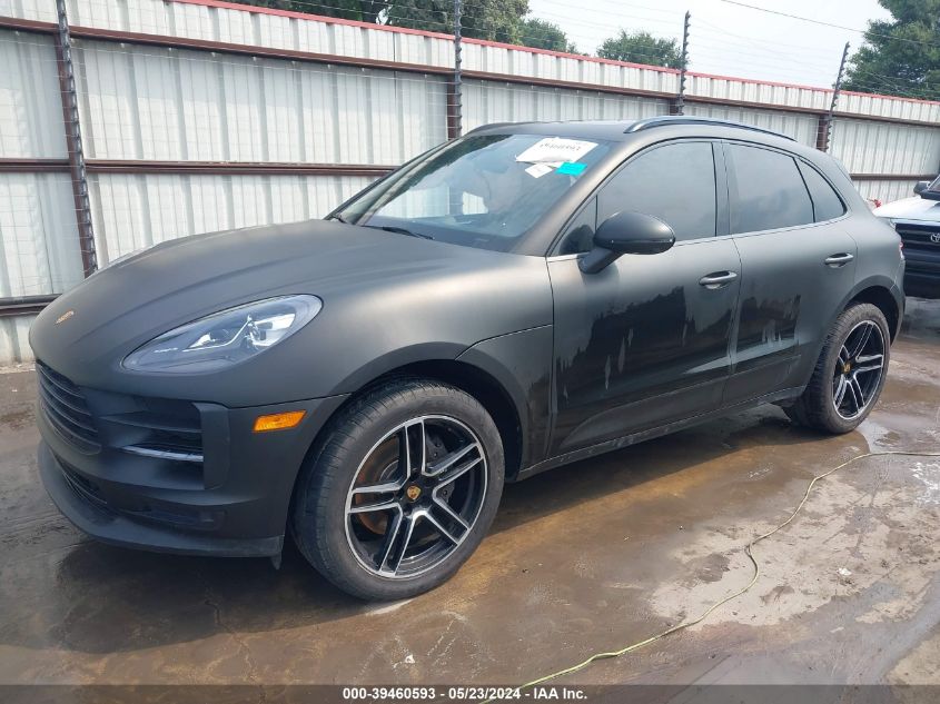 2021 Porsche Macan VIN: WP1AA2A52MLB11417 Lot: 39460593