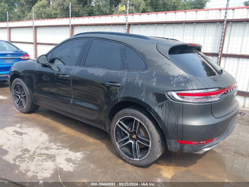 2021 Porsche Macan VIN: WP1AA2A52MLB11417 Lot: 39460593