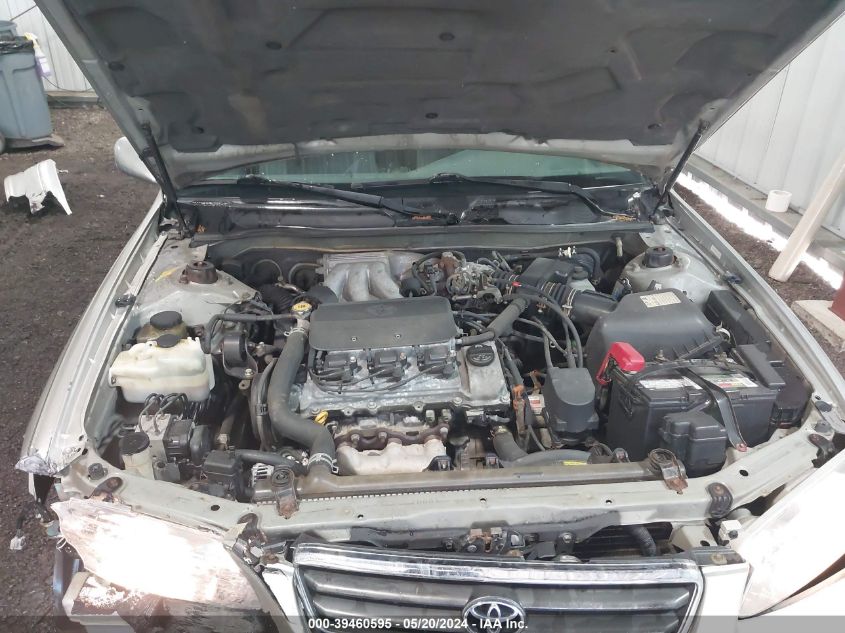 2000 Toyota Camry Le V6 VIN: 4T1BF22K7YU954875 Lot: 39460595