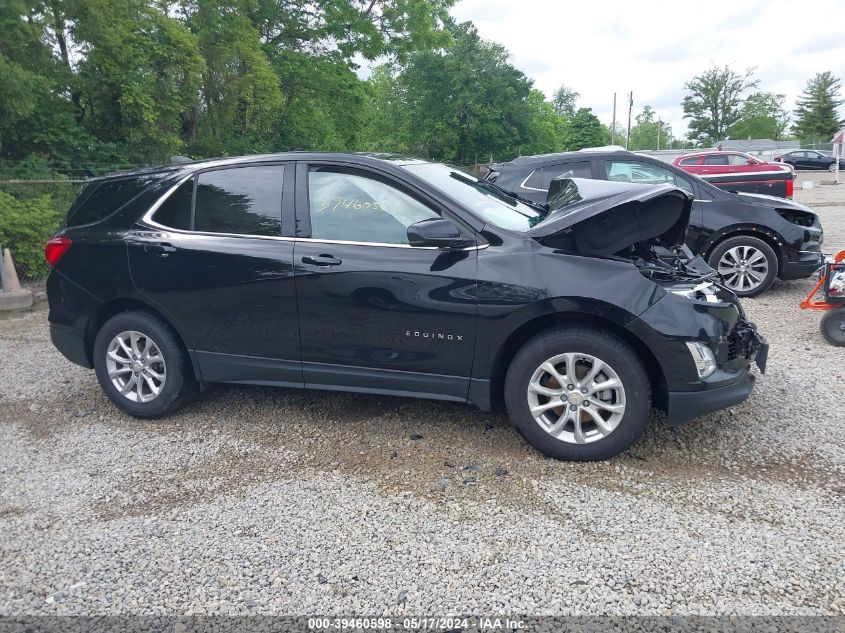 2020 Chevrolet Equinox Fwd Lt 1.5L Turbo VIN: 2GNAXKEV1L6139184 Lot: 39460598