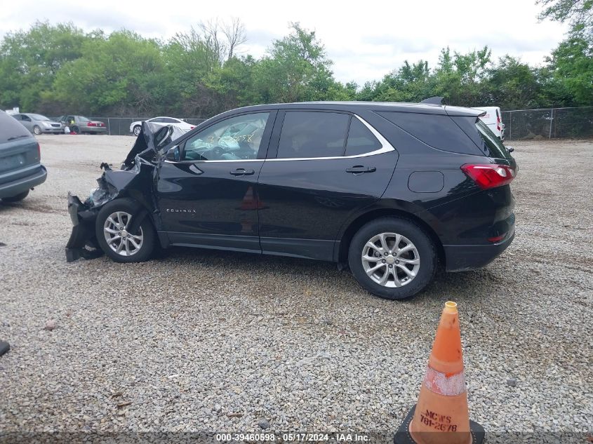 2020 Chevrolet Equinox Fwd Lt 1.5L Turbo VIN: 2GNAXKEV1L6139184 Lot: 39460598