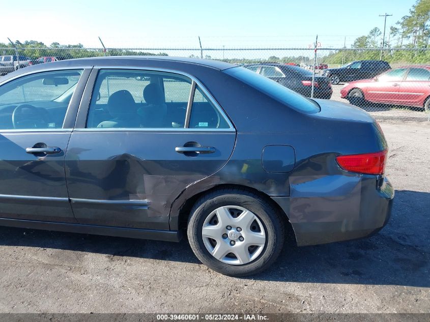 2005 Honda Accord 2.4 Lx VIN: 1HGCM56415A103875 Lot: 39460601