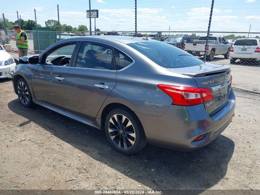 2017 Nissan Sentra Sr VIN: 3N1AB7AP2HY252193 Lot: 39460604