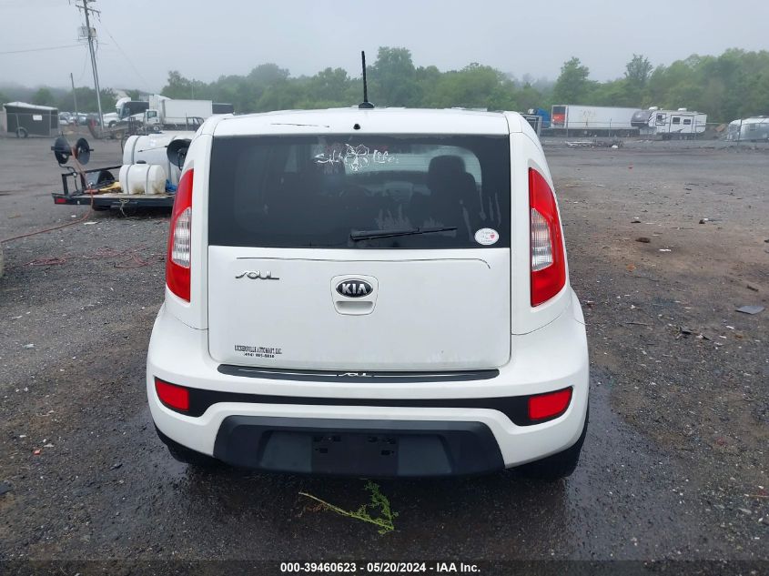 2013 Kia Soul + VIN: KNDJT2A66D7520629 Lot: 39460623