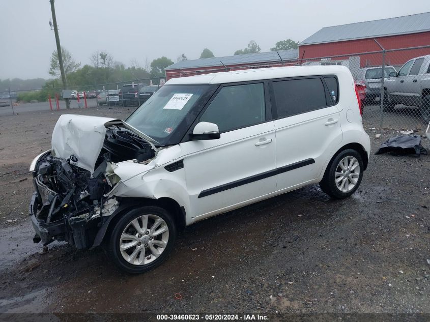 2013 Kia Soul + VIN: KNDJT2A66D7520629 Lot: 39460623