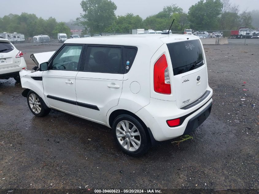 2013 Kia Soul + VIN: KNDJT2A66D7520629 Lot: 39460623