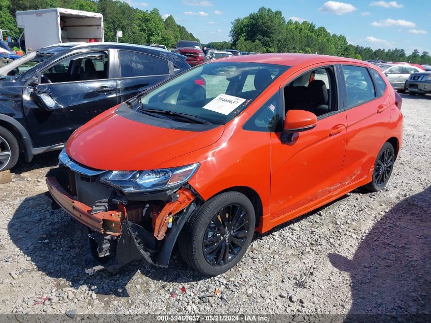 2018 Honda Fit Sport VIN: 3HGGK5G68JM700834 Lot: 39460637