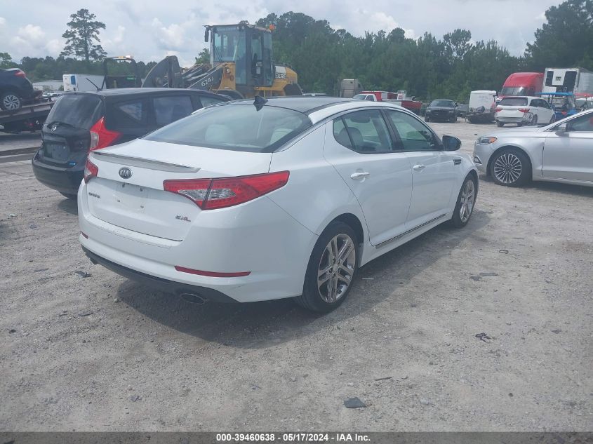 2013 Kia Optima Sx VIN: 5XXGR4A6XDG117393 Lot: 39460638