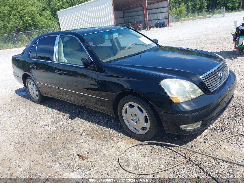 2001 Lexus Ls 430 VIN: JTHBN30F610040308 Lot: 39460669