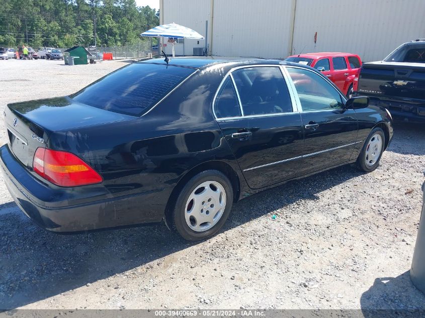 2001 Lexus Ls 430 VIN: JTHBN30F610040308 Lot: 39460669