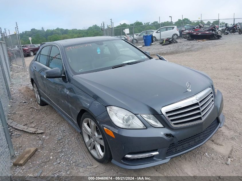 2013 Mercedes-Benz E 350 4Matic VIN: WDDHF8JB5DA666616 Lot: 39460674