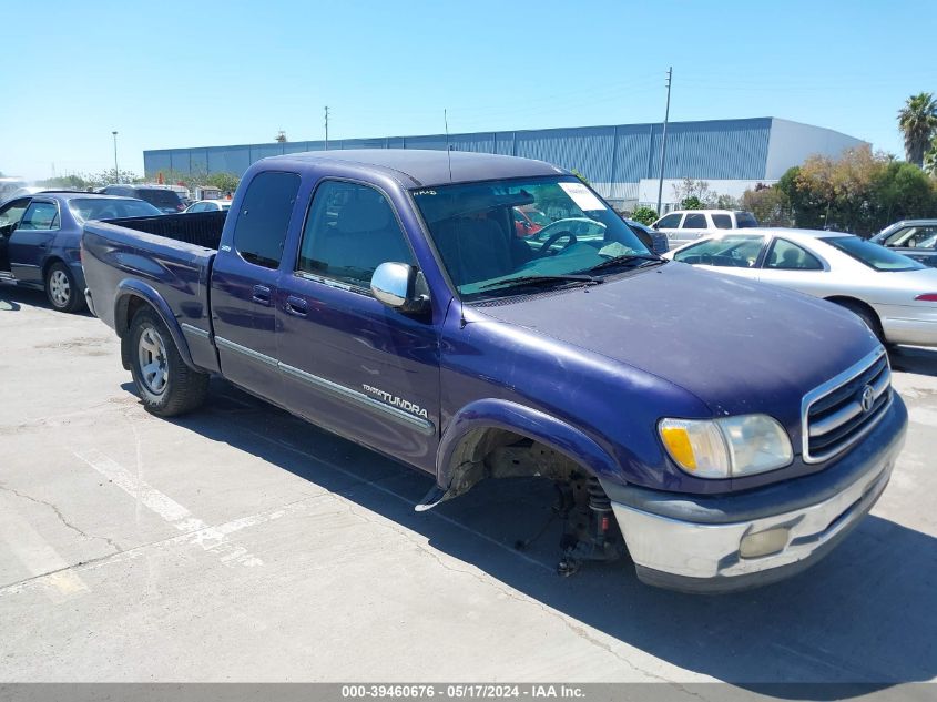 2000 Toyota Tundra Sr5 V8 VIN: 5TBRT3417YS022470 Lot: 39460676