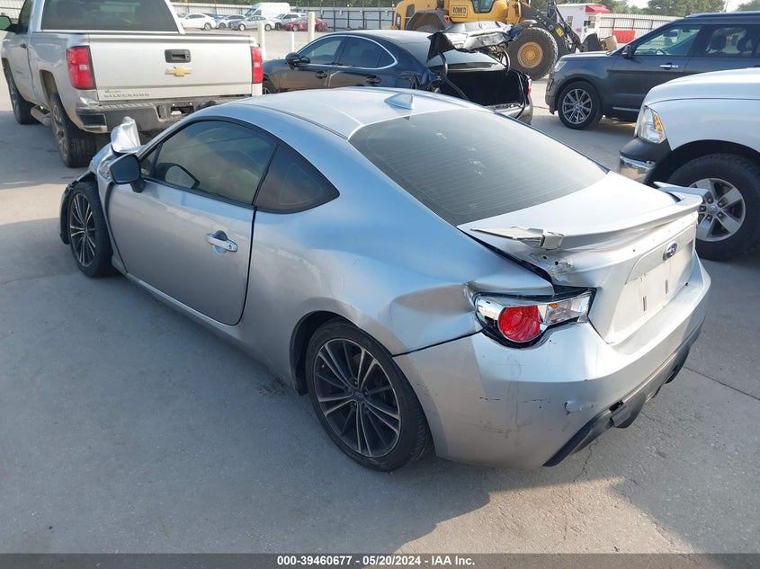 2016 Subaru Brz Limited VIN: JF1ZCAC19G9602318 Lot: 39460677
